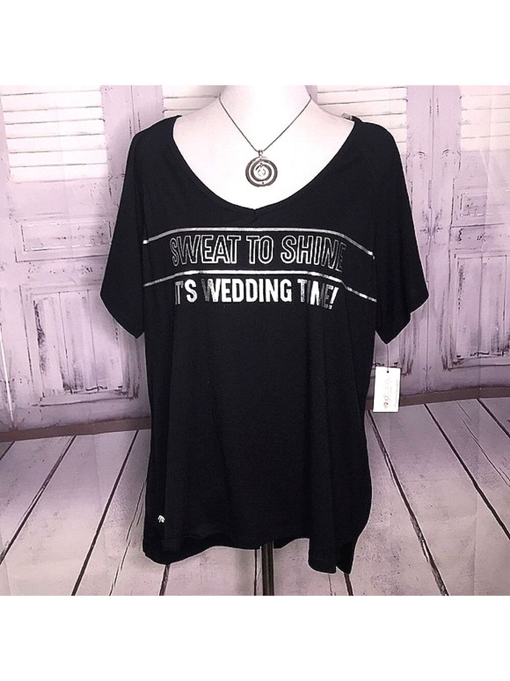 NEW IDEOLOGY SIZE 2X TOP EXERCISE WEAR Wedding